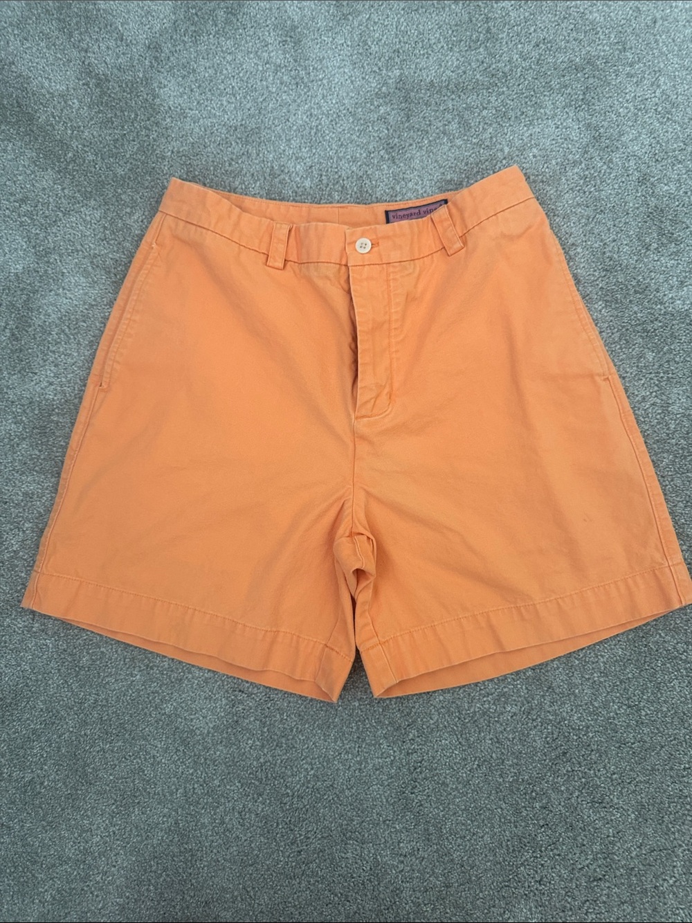 Vineyard Vines Orange Men's Chino Shorts Size 33